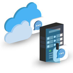 hosted live chat